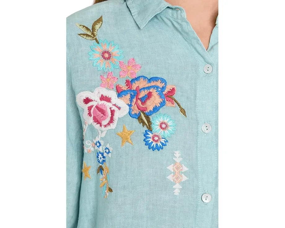 Рубашка Astrid Shirt Karyn Seo с цветами