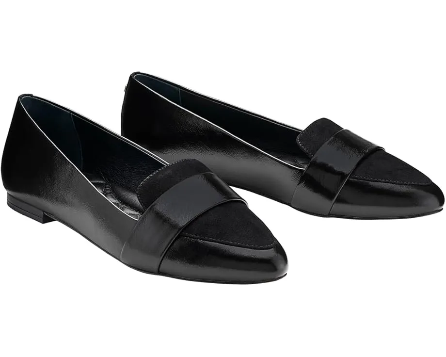 Лоферы Birdies Blackbird из кожи с удобной стелькой и миндалевидным носком