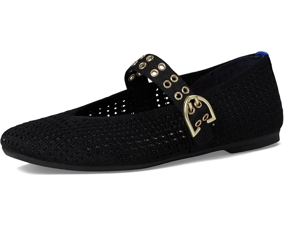 Туфли Rothy's The Max Buckle Mary Jane с прозрачным сетчатым верхом и пряжками