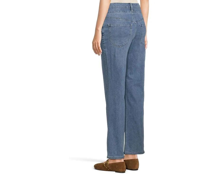 Джинсы Liverpool Los Angeles Petite Kennedy с высокой посадкой и двойным поясом 76 см