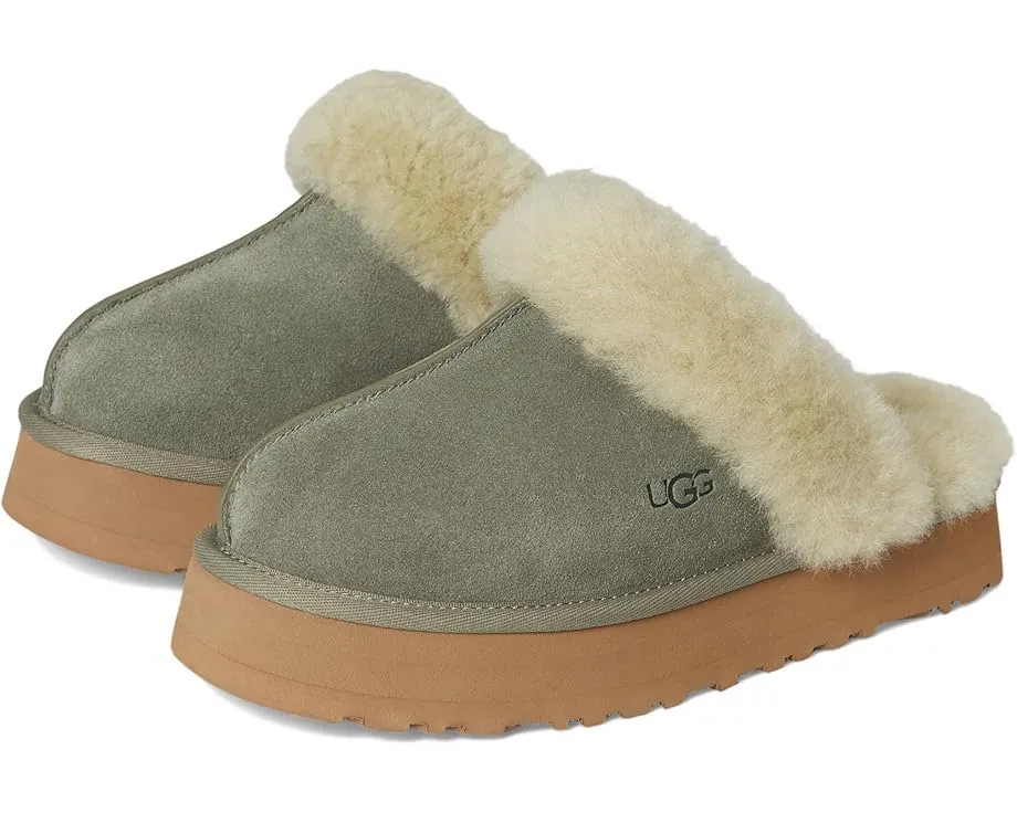 UGG Disquette угги на платформе из овчины с подошвой из ЭВА