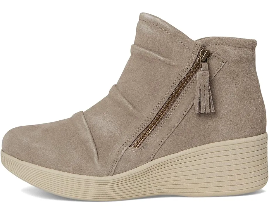 Ботинки SKECHERS Parallel Lite на клиновидном каблуке с кожаным верхом и стелькой Memory Foam