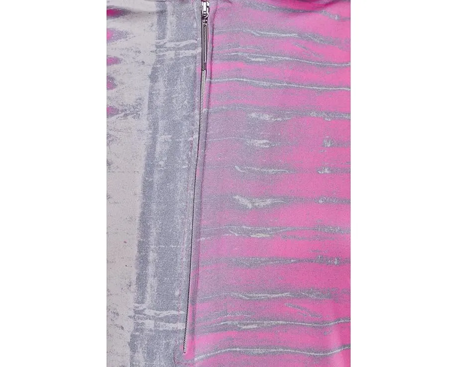 Женский топ Jamie Sadock без рукавов с воротником стойкой и молнией спереди