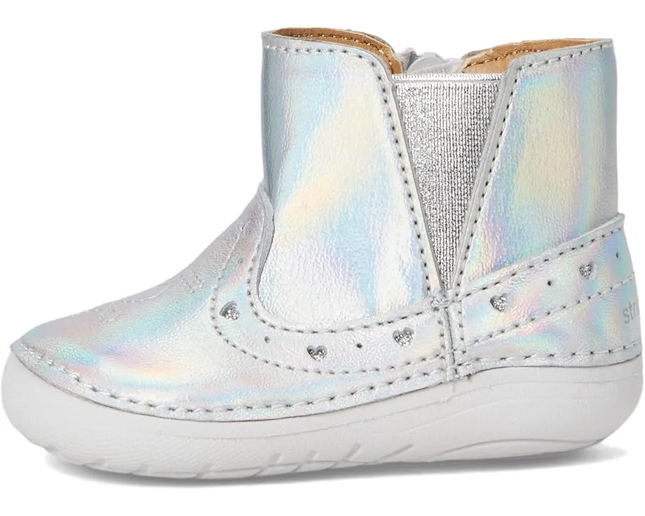 Ботиночки Stride Rite SM Gigi для младенцев и малышей с боковой молнией и стелькой Ortholite