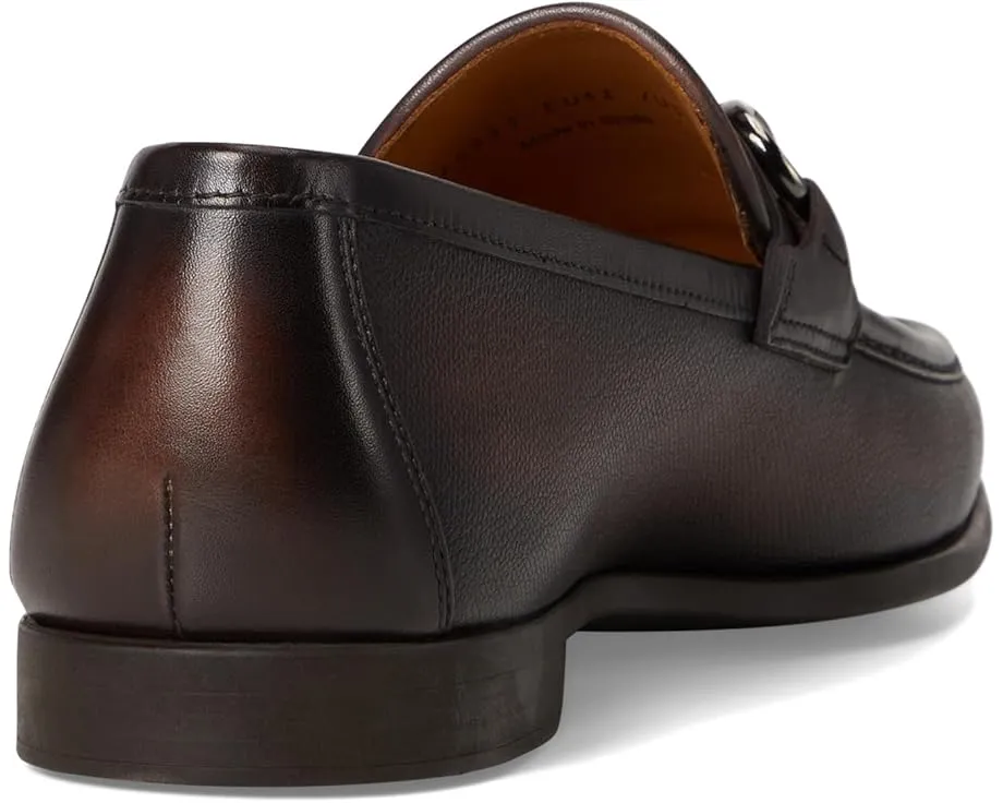 Magnanni Darien лоферы из текстурированной кожи с металлической деталью