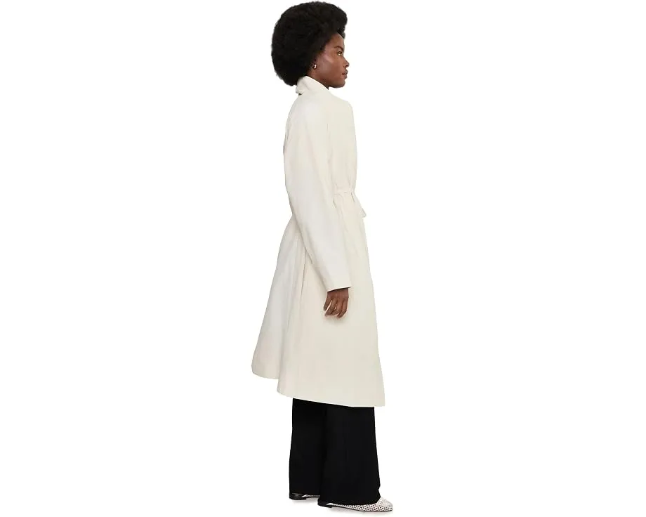 Пальто Eileen Fisher Light Cotton Nylon с драпированным воротником