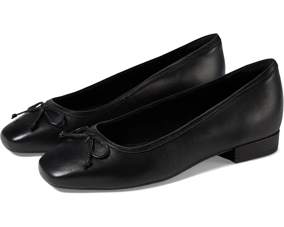 Балетки Rockport Sadie с квадратным носком и бантом на низком каблуке