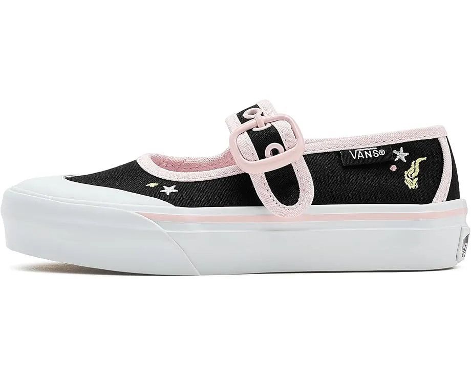 Детские туфли Mary Jane Vans Kids из прочного холста с застежкой на пряжку