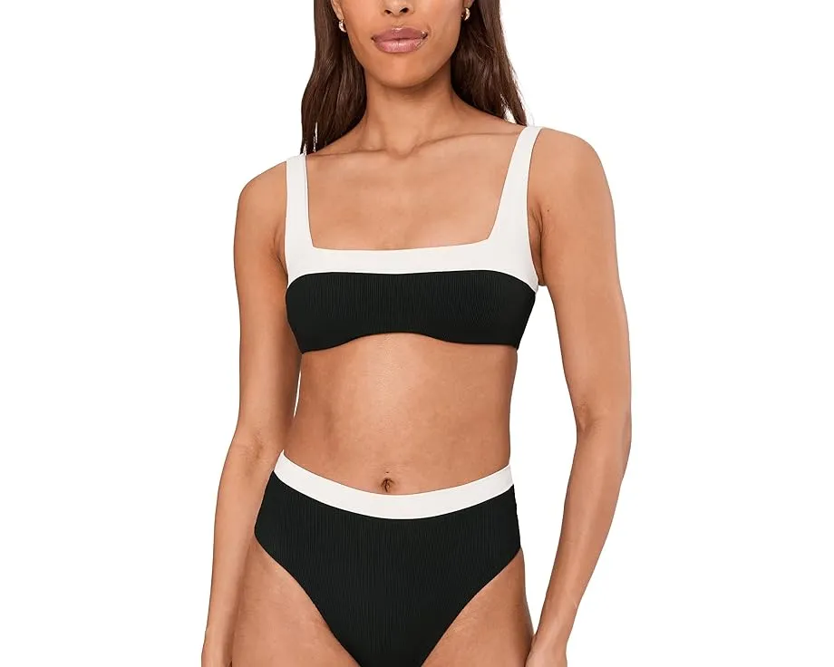 Топ Zuri с квадратным вырезом и съемными чашками