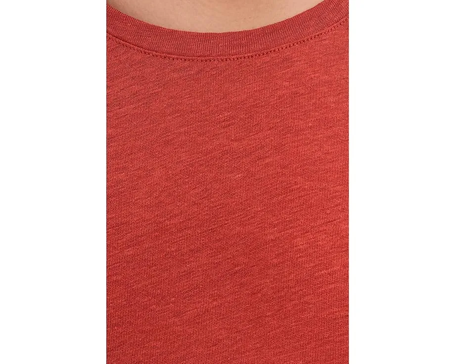 Футболка Eileen Fisher с круглым вырезом из органического льняного джерси