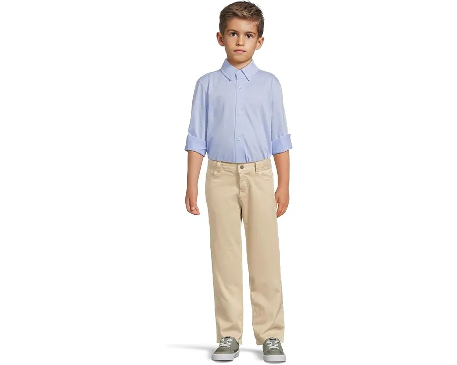 Рубашка для мальчиков Johnston & Murphy Kids с длинными рукавами и эластичной тканью