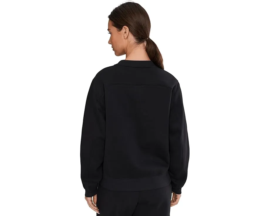Толстовка Arc'teryx Emblem Fleece Crew из органического хлопка с расслабленным кроем