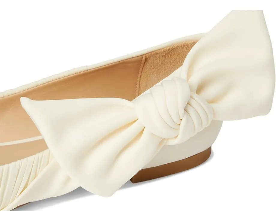 Балетки Badgley Mischka Valyn с большим бантом и круглым носком