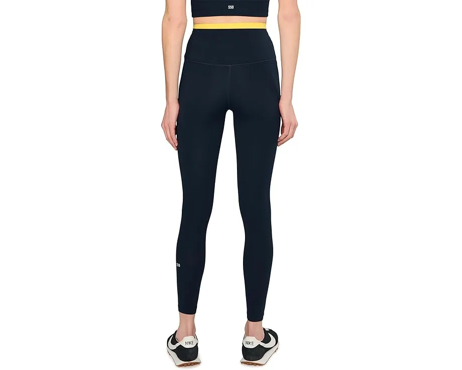 Леггинсы Splits59 Dual High-Waist Airweight 7/8 с двойным поясом и эффектом второй кожи