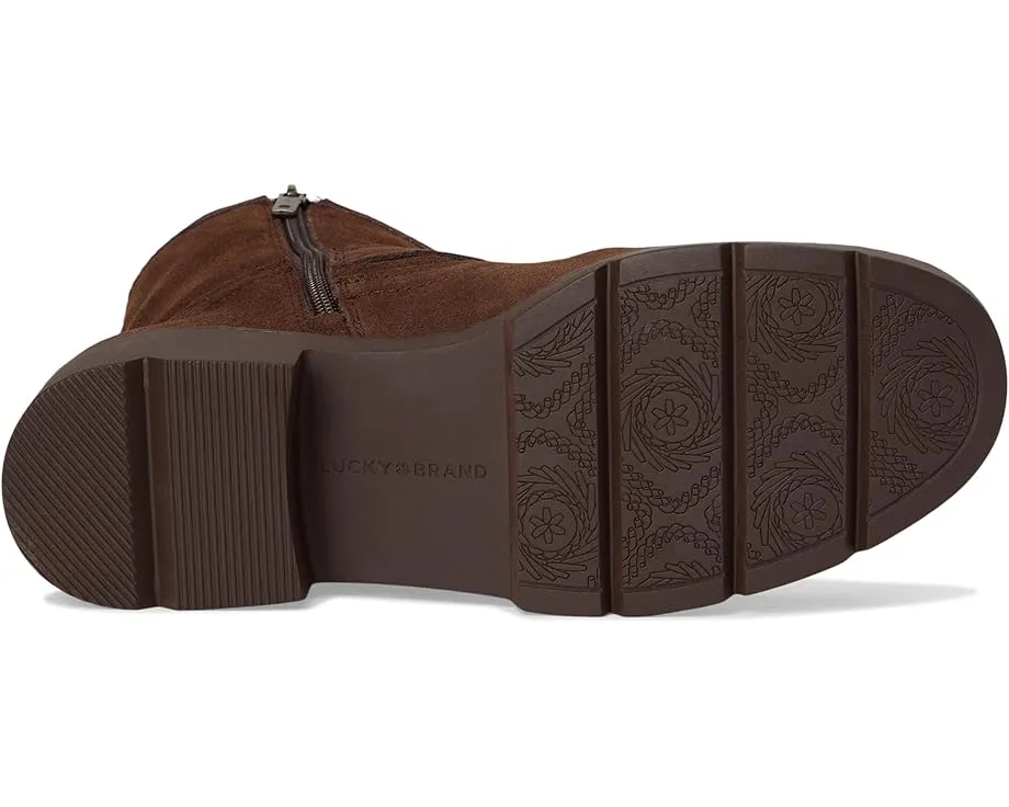 Кожаные мото-ботинки Lucky Brand Migyn с двойной пряжкой