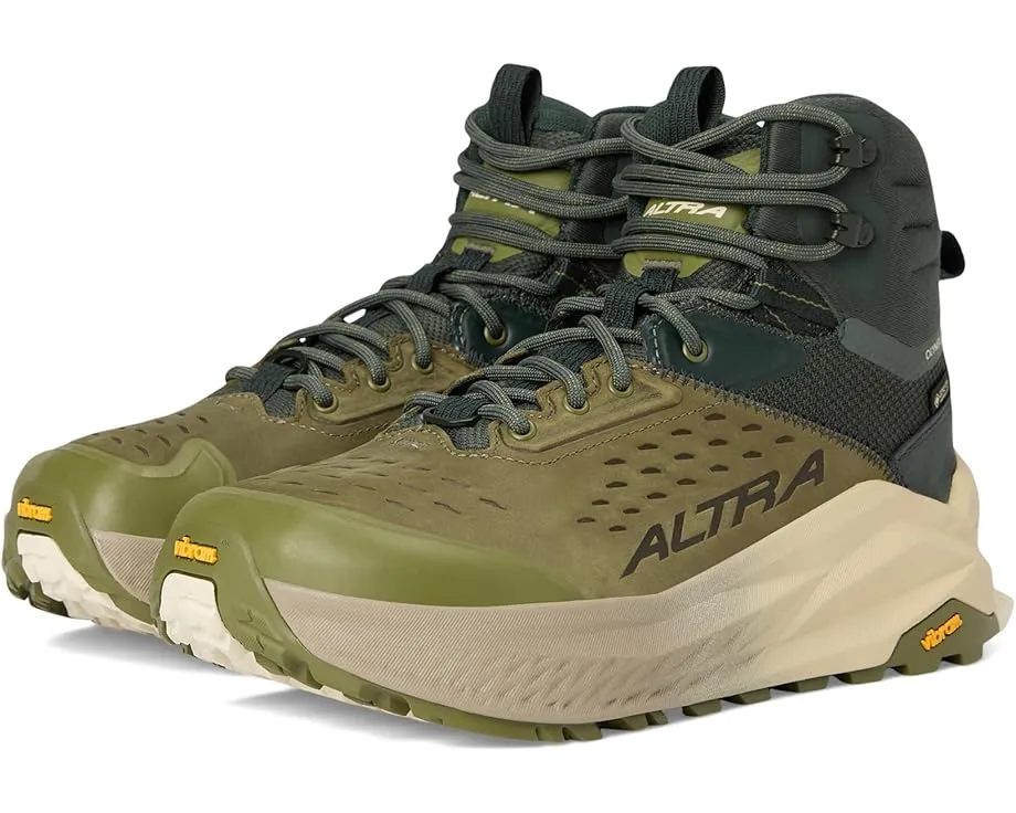 Altra Olympus 6 Hike Mid GTX высокие треккинговые кроссовки с мембраной GORE-TEX и подошвой Vibram