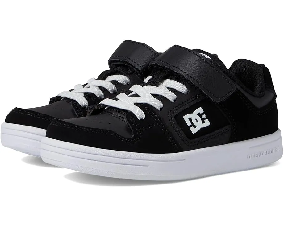 DC Manteca 4 V детские кроссовки на липучке из кожи и синтетики