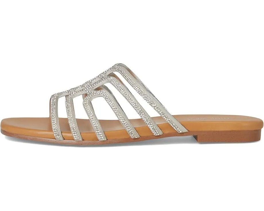 Плоские сандалии Nine West Timy с квадратным носком и украшениями