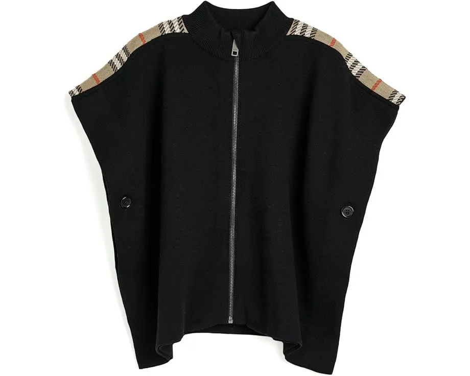 Пальто Burberry Kids Izza Check для детей с клетчатым узором