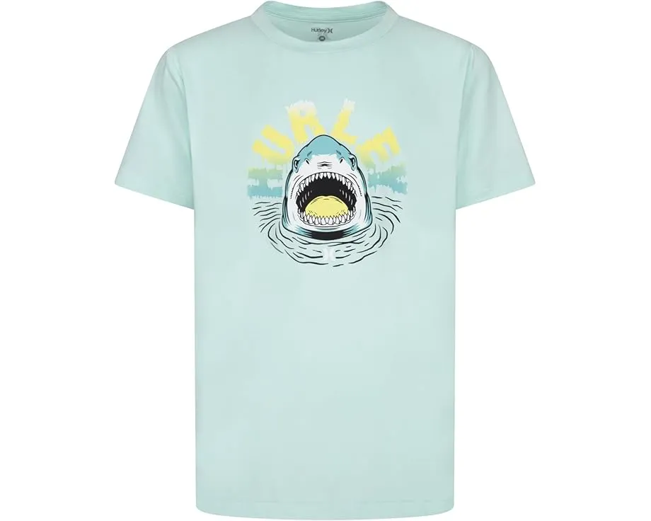 Футболка Hurley Kids Shark Peep Graphic с защитой UPF 50+