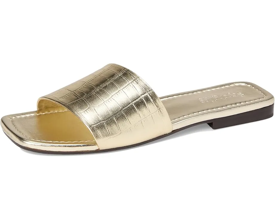 Сандалии-слипоны Seychelles Paris Croco из кожи крокодила