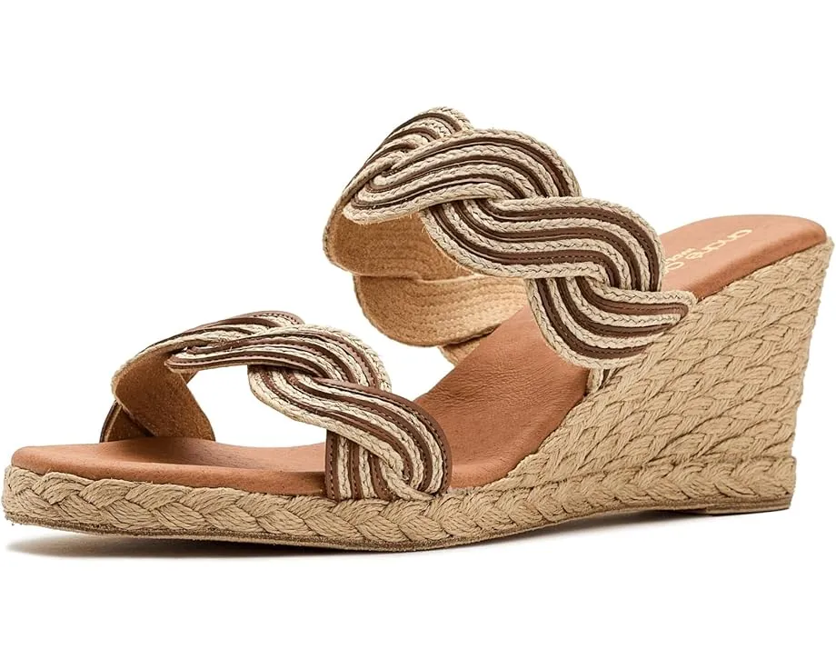 Сандалии Andre Assous Nolita Twist на эспадрилье с двойным ремешком