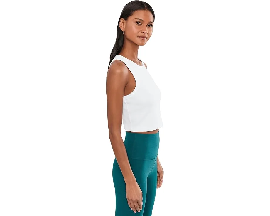 Garment Dye Rib Cropped Tank