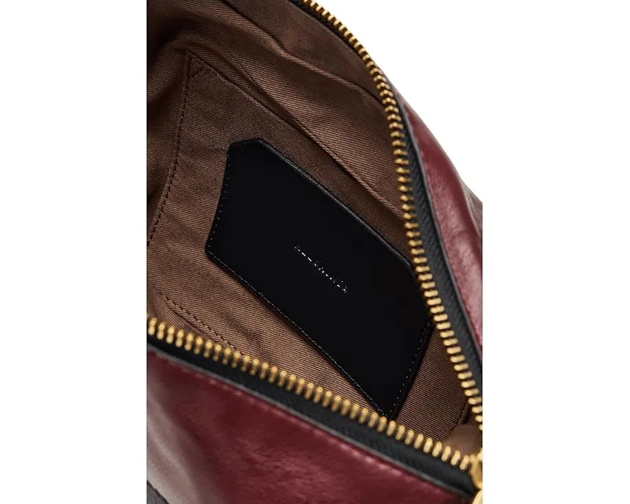 Сумка кроссбоди AllSaints Luna из мягкой овечьей кожи со скрученными швами