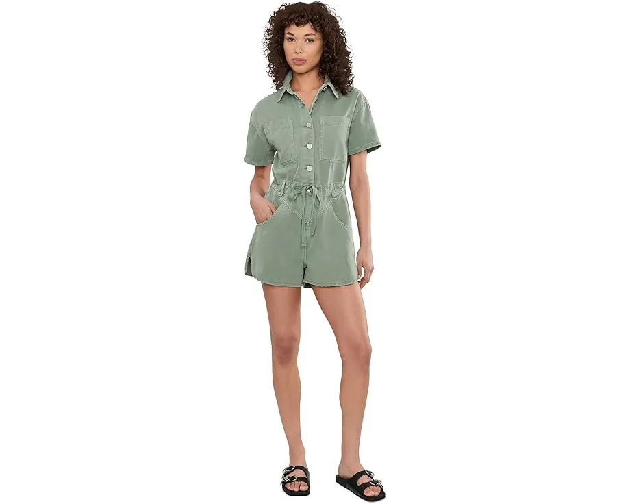 Комбинезон Blank NYC Cash Out Romper с кулиской и накладными карманами