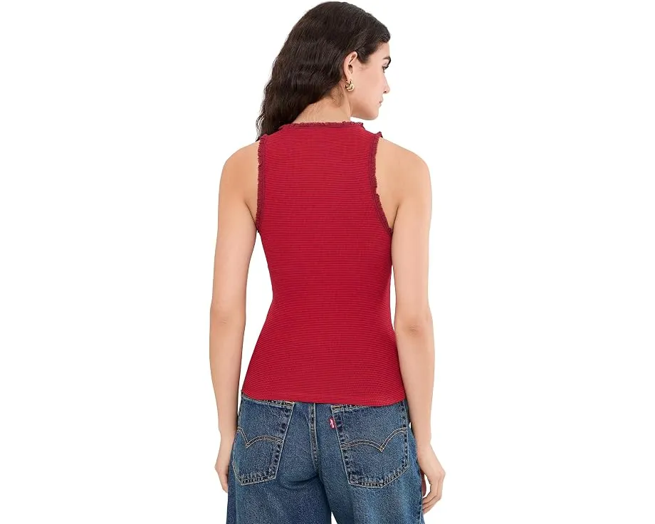 Топ Madewell Bliss с рюшами