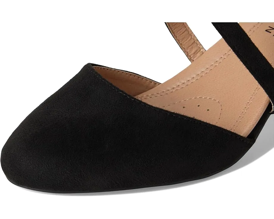 Туфли Journee Collection Foster на устойчивом каблуке с перекрестным ремешком