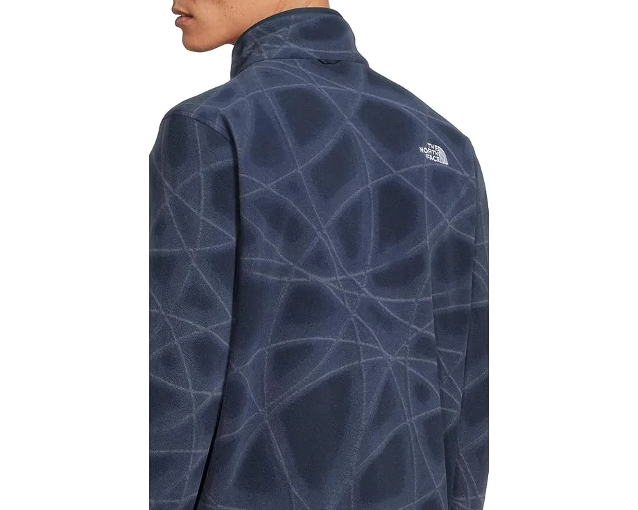 Флисовая куртка The North Face Glacier с принтом и молнией