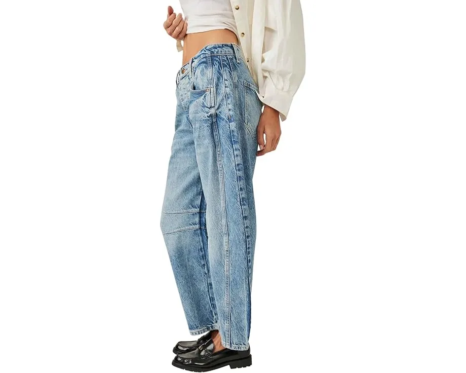 Джинсы Free People We The Free Good Luck с расклешенным силуэтом