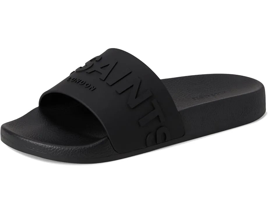 Сандалии AllSaints Biggy Slider с резиновым верхом и стелькой из ЭВА