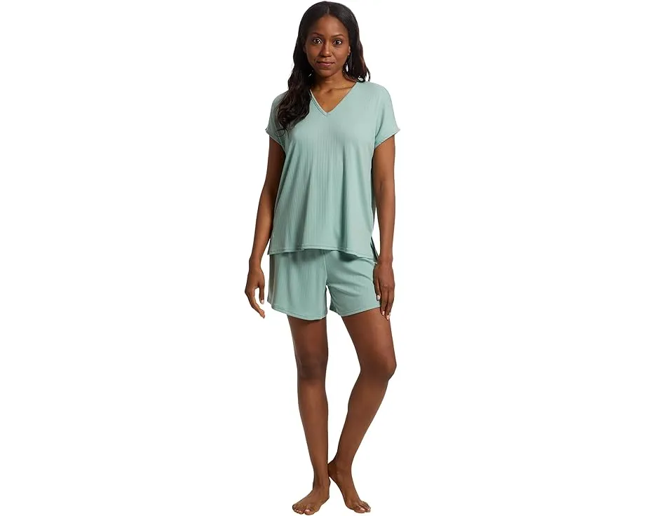 Короткий комплект N by Natori Soothe с коротким рукавом