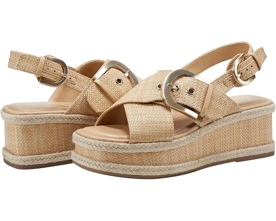 Босоножки Renda с квадратным носком и ремешком на щиколотке от Marc Fisher LTD