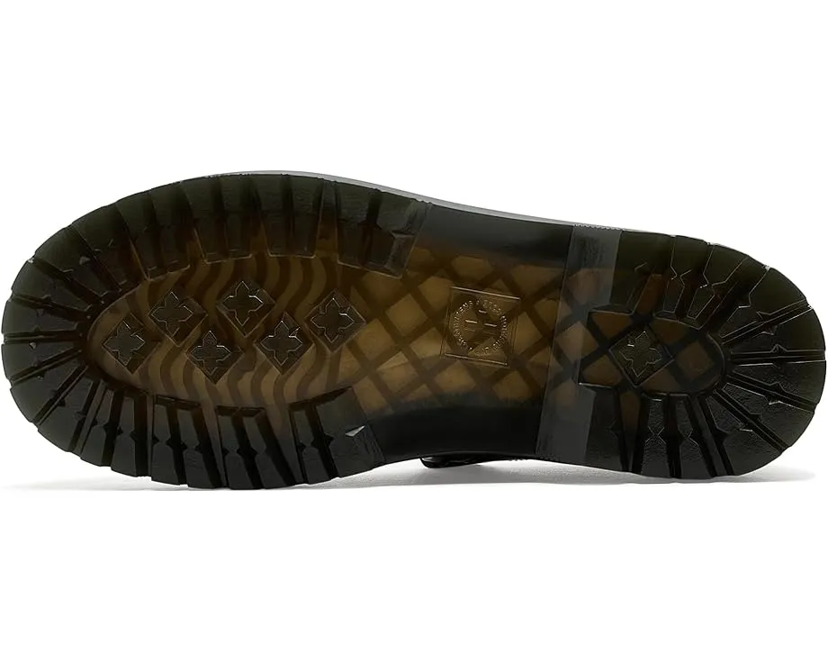 Туфли Mary Jane Dr. Martens Bex Y с блестящим сердцем на контрастной подошве