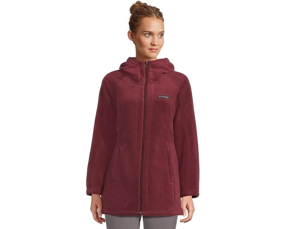 Длинный худи Columbia Benton Springs II из флиса MTR с капюшоном