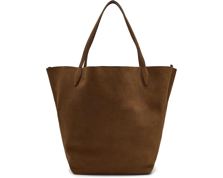 Madewell Сумка-шопер Oversized Shopper Tote из замши большого размера