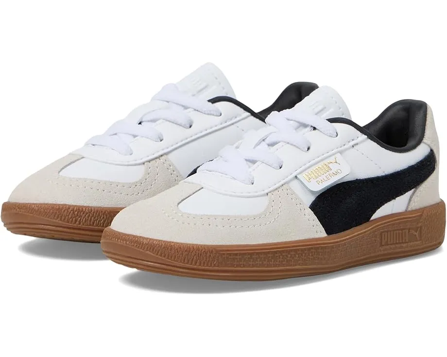 Детские кроссовки Puma Palermo из кожи с эластичными шнурками