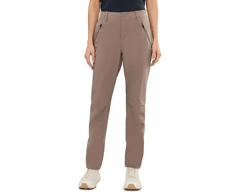 Брюки Fjällräven Abisko Trail Stretch с эластичной тканью и карманами на молнии