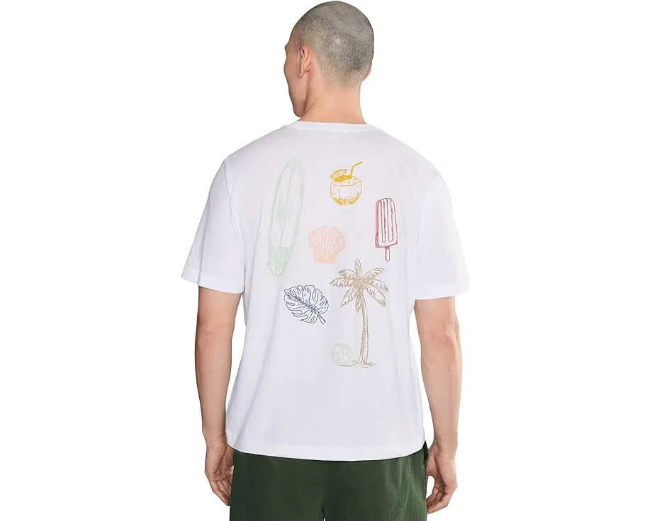 Футболка TravisMathew Rooftop Boyfriend Tee с графическим принтом