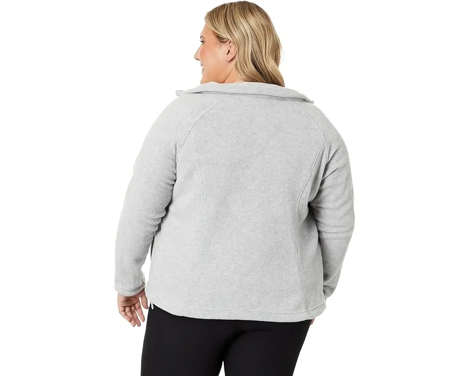 Толстовка Columbia Plus Size Benton Springs с молнией и карманами