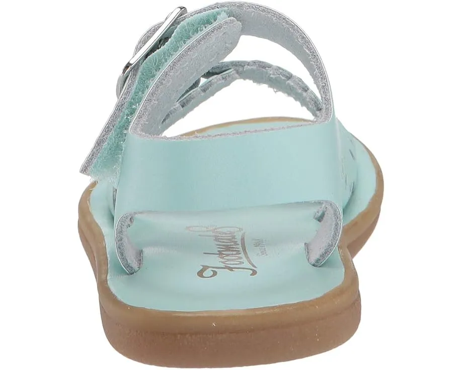 Детские сандалии FootMates Ariel из водонепроницаемой кожи с удобной застежкой
