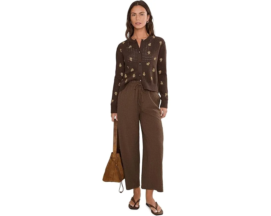 Кардиган Bianca Embroidered Cardigan от Toad&Co с вышивкой и удлиненным силуэтом