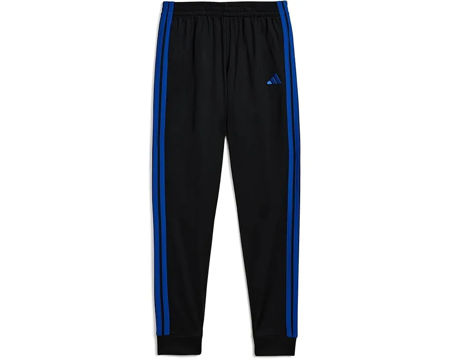 Adidas детские спортивные штаны 3-Stripe Tricot для больших детей в черном и синем цветах