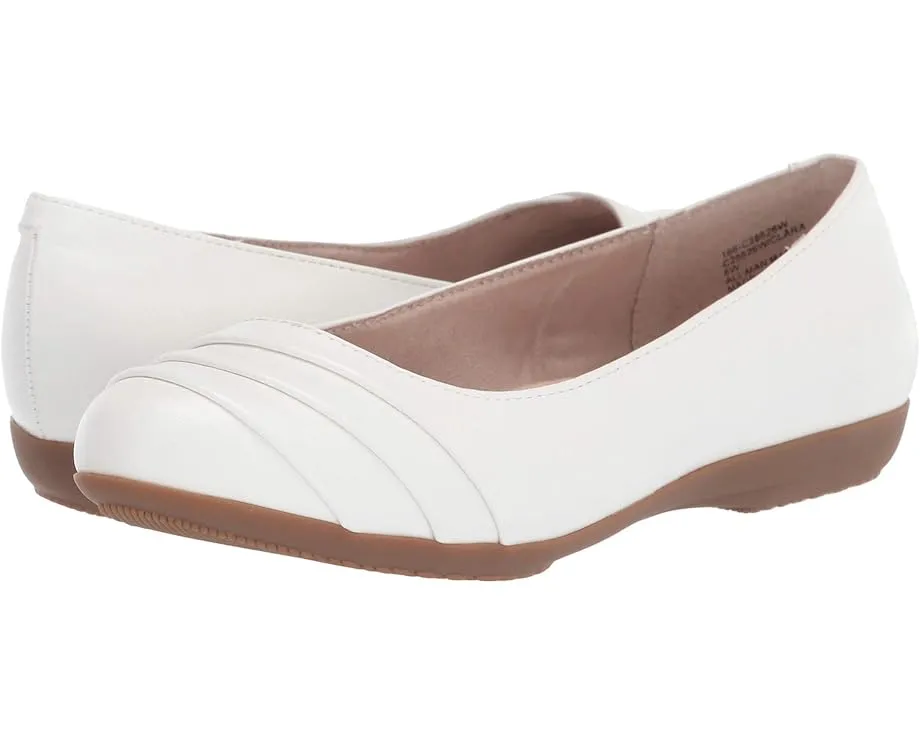 Балетки Clara от Cliffs by White Mountain с плиссировкой