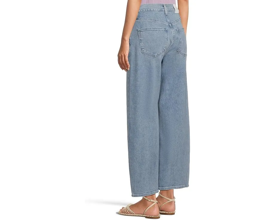 Paige Джинсы Arellia с бочкообразным кроем и укороченным низом