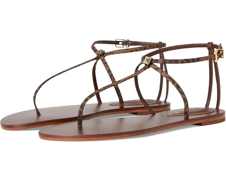 Schutz Ester босоножки на плоской подошве с тонкими ремешками