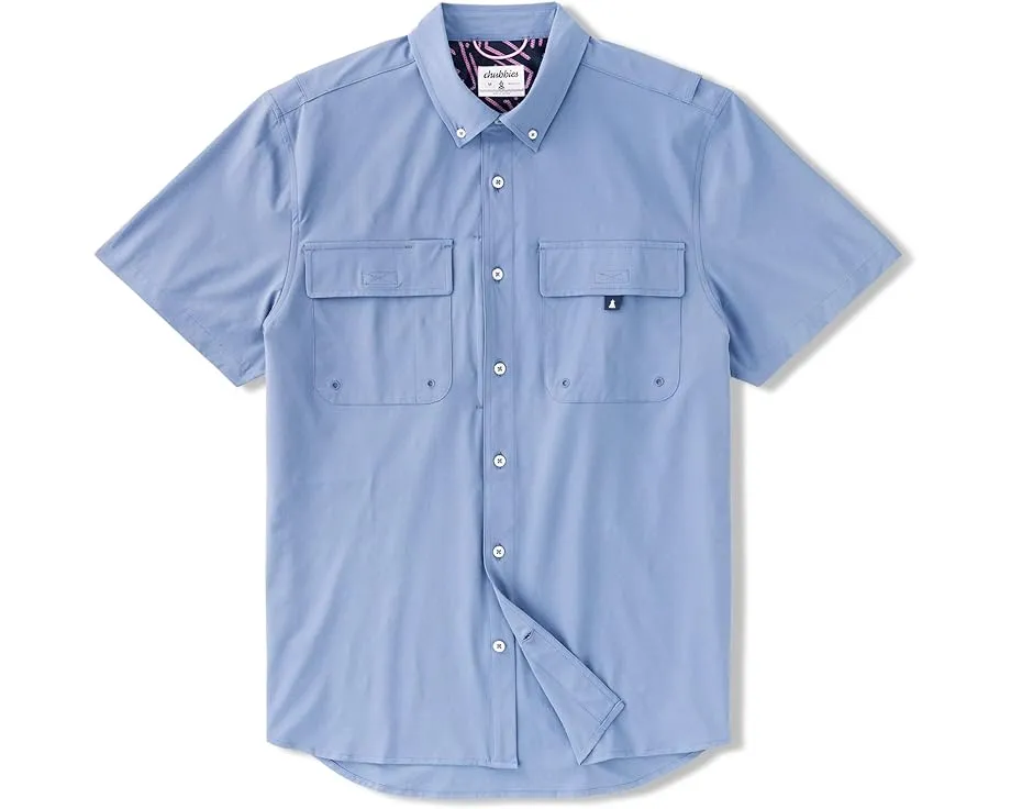 Рубашка Chubbies The Blue Crew с защитой от ультрафиолета UPF